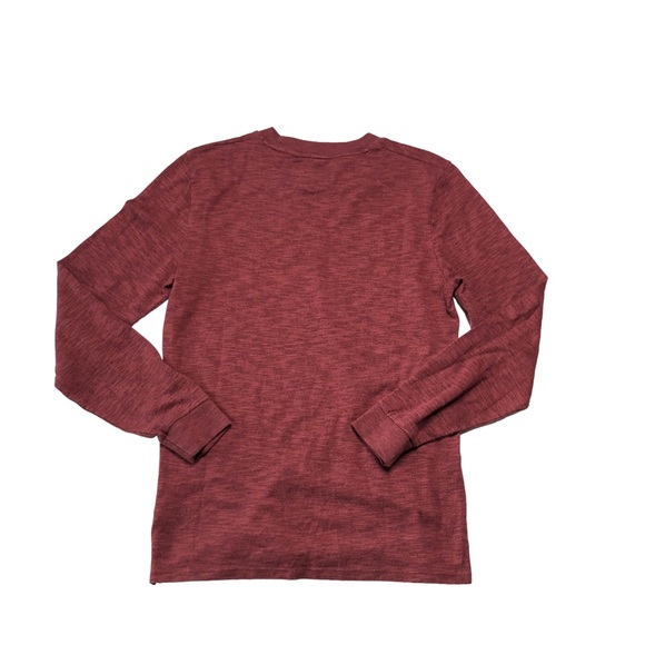 Abercrombie & Fitch Red Soft Long Sleeve Top Small - Picture 2 of 4